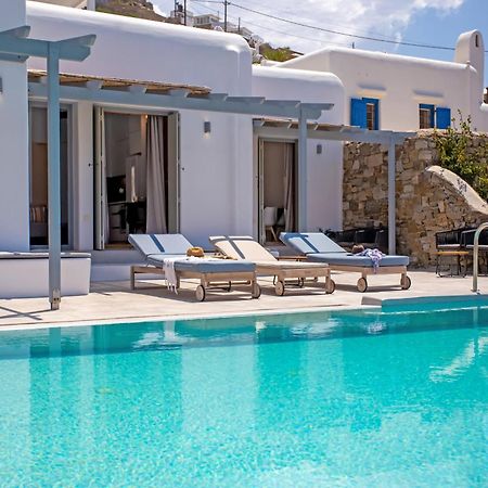 Terra White Seaview Pool Apartments & Suites Mykonos Town ภายนอก รูปภาพ