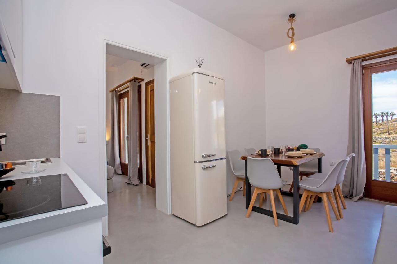 Terra White Seaview Pool Apartments & Suites Mykonos Town ภายนอก รูปภาพ