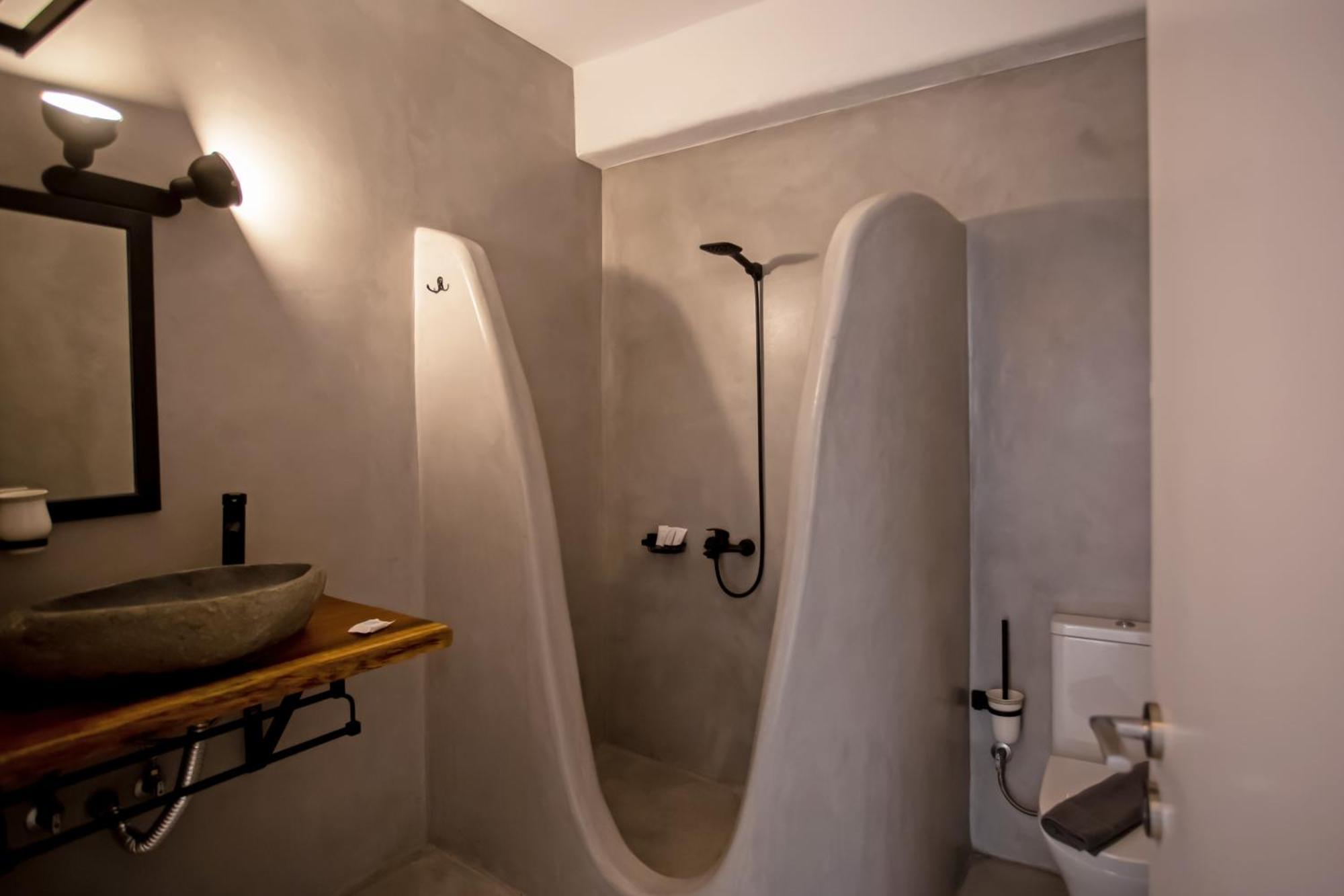 Terra White Seaview Pool Apartments & Suites Mykonos Town ภายนอก รูปภาพ